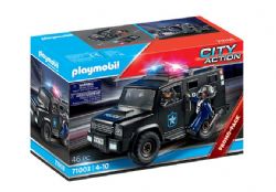 PLAYMOBIL CITY ACTION - FOURGON DE POLICE DES FORCES SPÉCIALES #71003 (06/22)
